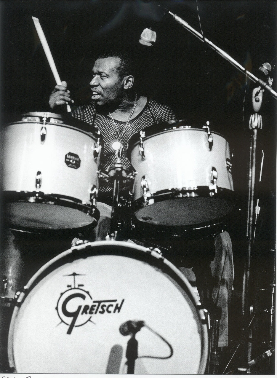 Elvin Jones Leni Sinclair 11 X 14" PHOTO
