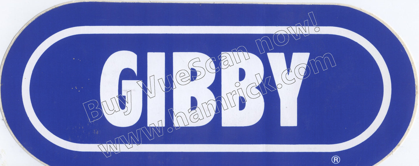 GIBBY Detroit Tigers wrif vintage stickers