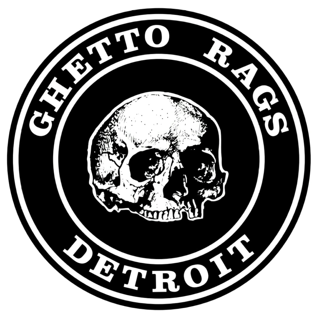 Ghetto Rags “Ghetto Logo” 3” Magnet