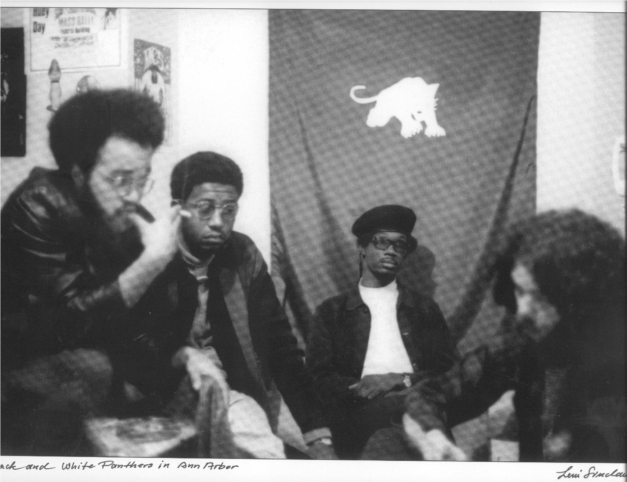 black panthers john sinclair leni sinclair photo www.lostinsounddetroit.com