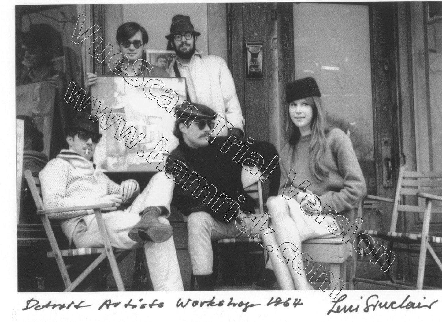 Detroit Artists Workshop Leni Sinclair greeting card