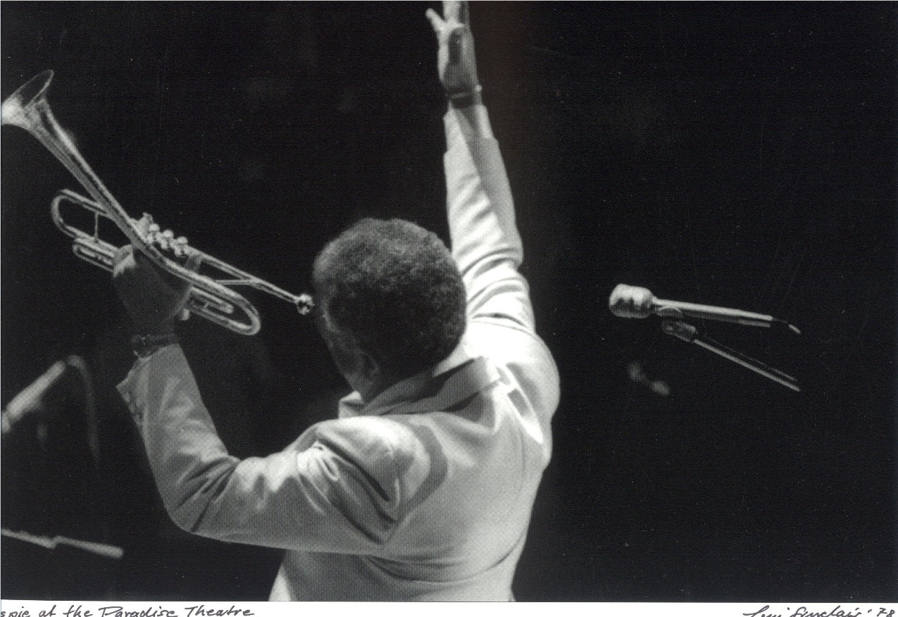 DIZZY GILLESPIE dETROIT Paaradise THEATER lENI sinclair photo