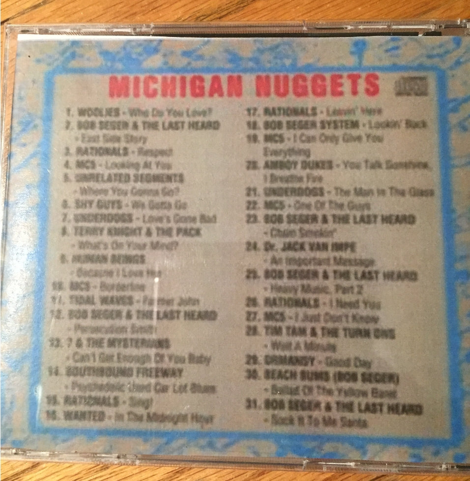 NUGGETS RARE DETROIT/ANN ARBOR CD VERSION