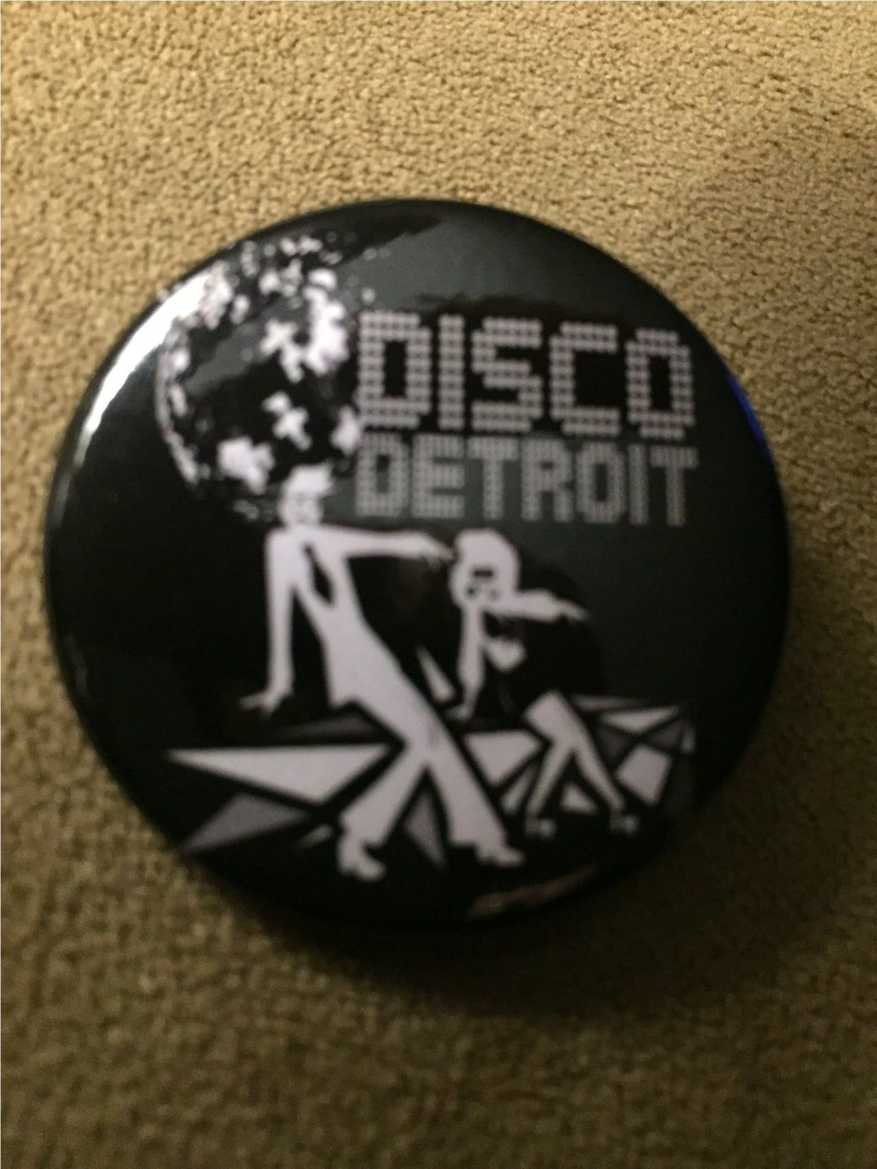 Disco Detroit 1.5" Button