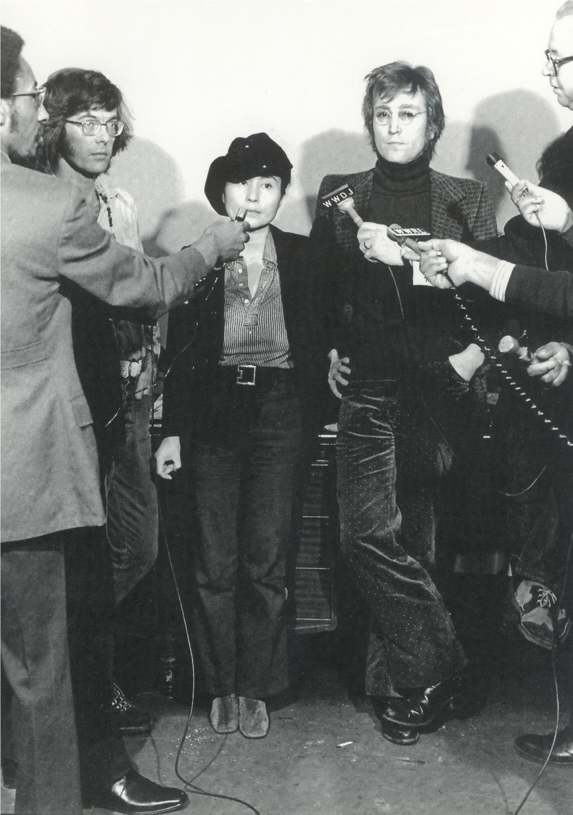 john Lennon / Yoko Ono Leni Sinclair photo www.lostinsounddetroit.como
