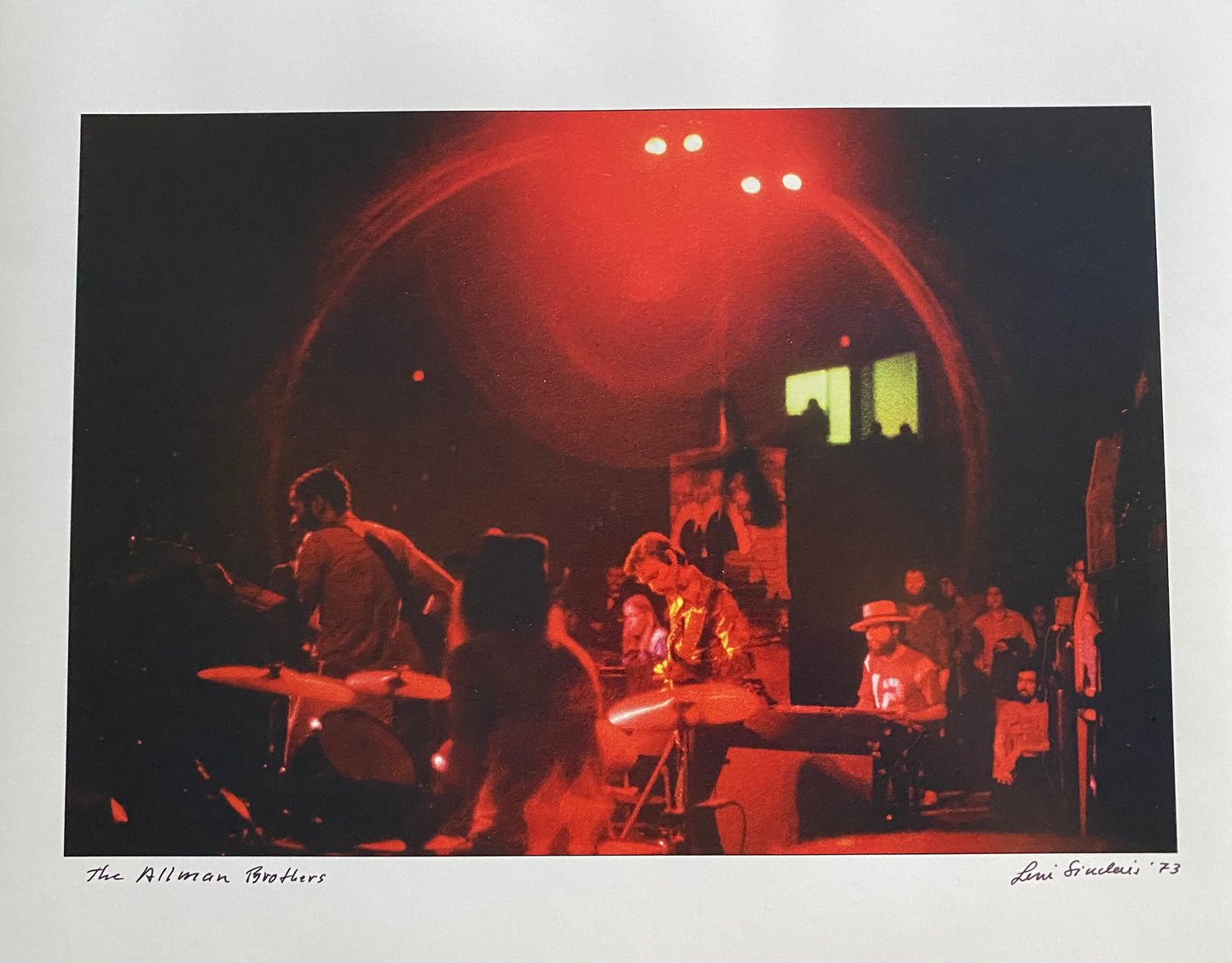 Allman Brothers 11X14" Photo by Leni Sinclair