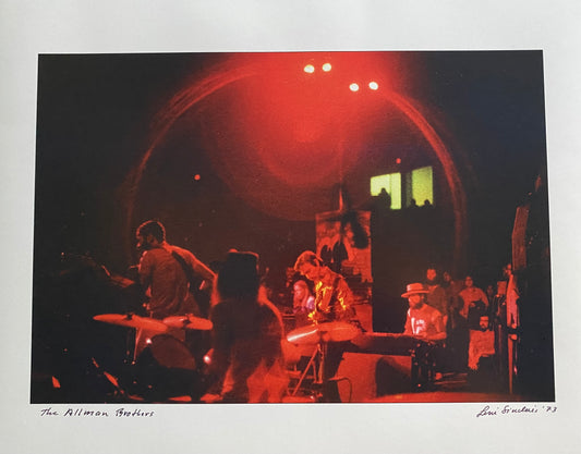 Allman Brothers 11X14" Photo by Leni Sinclair