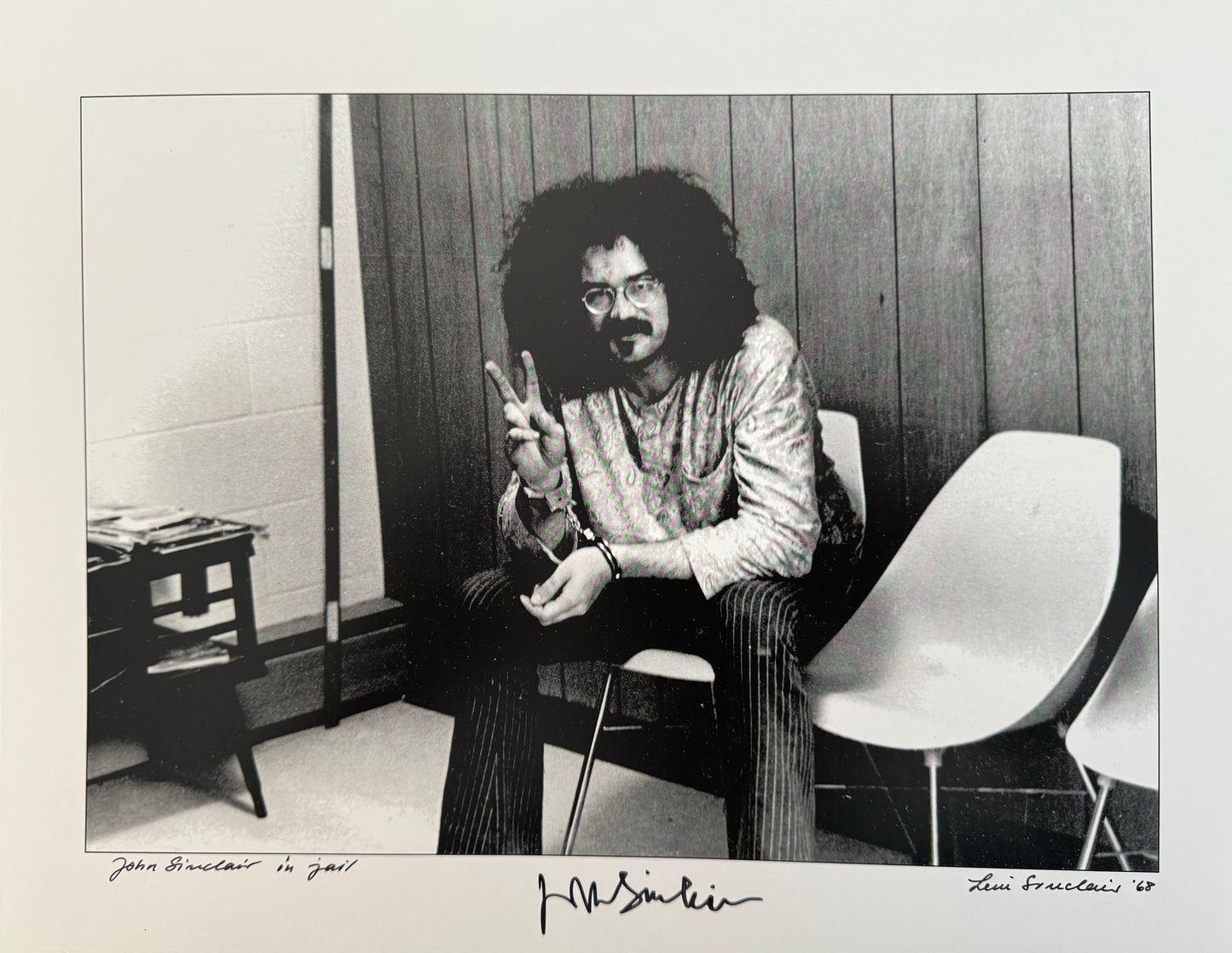 John Sinclair Autographed Photo Prints