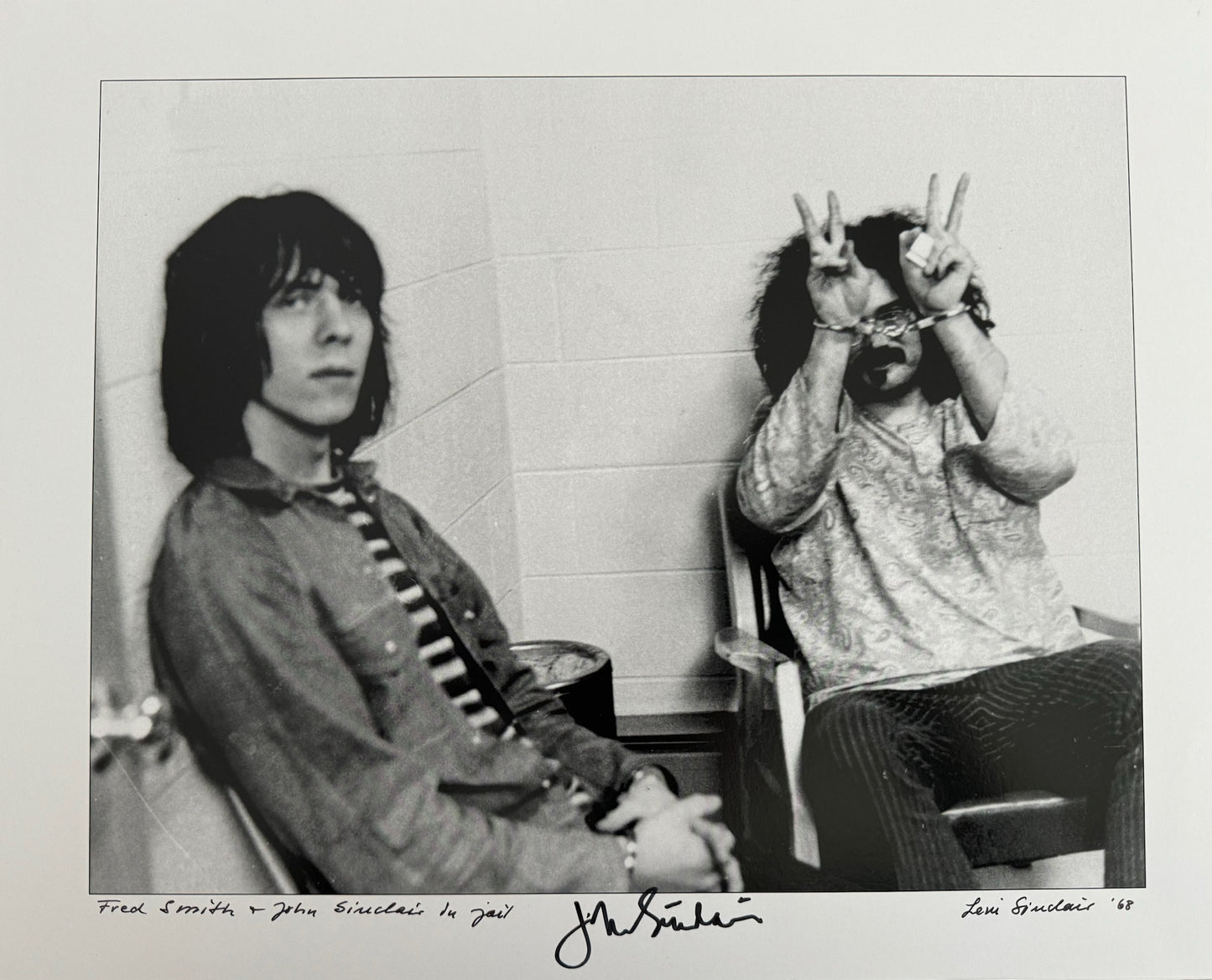 John Sinclair Autographed Photo Prints