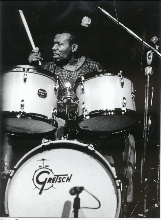 Elvin Jones Leni Sinclair 11 X 14" PHOTO