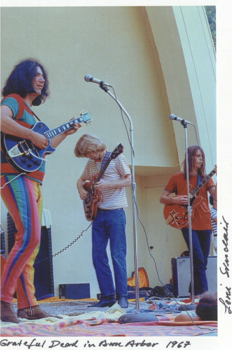 Grateful Dead leni sinclair greeting card