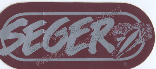 BOB SEGER wrif vintage sticker