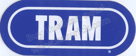 TRAM Detroit Tigers wrif sticker