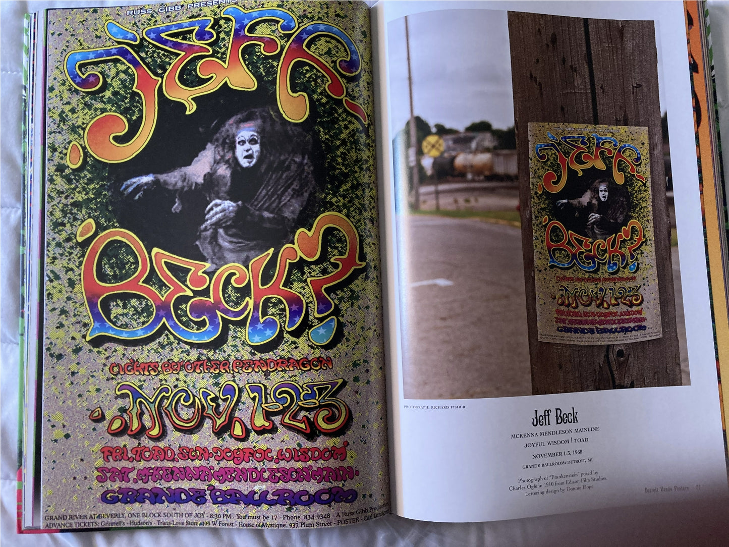 Psychedelic Rock Art Of Carl Lundgren (Hardcover, Signed)