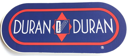 DURAN DURAN WRIF vintage sticker