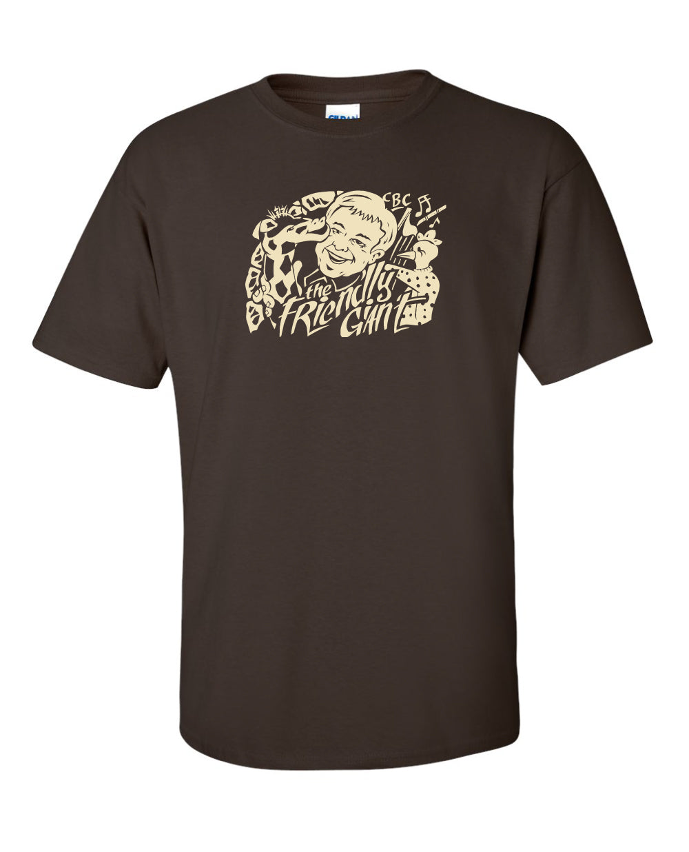 friendly giant t shirt