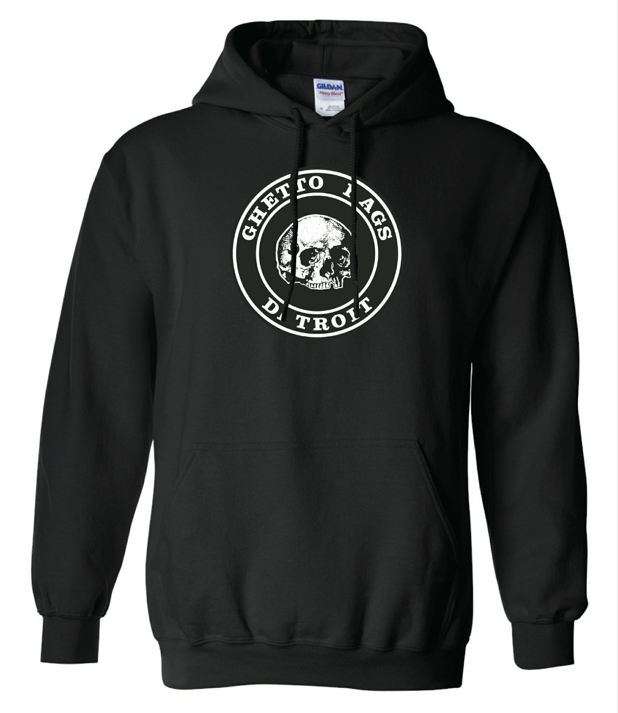 ghetto rags logo hodd