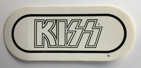 KISS vintage WRIF STICKER