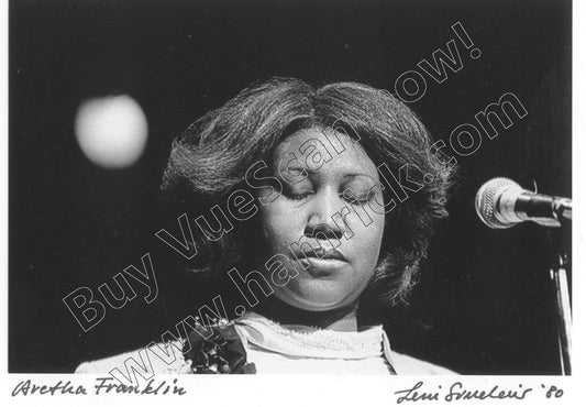 aretha franklin leni sinclair detroit  greeting card