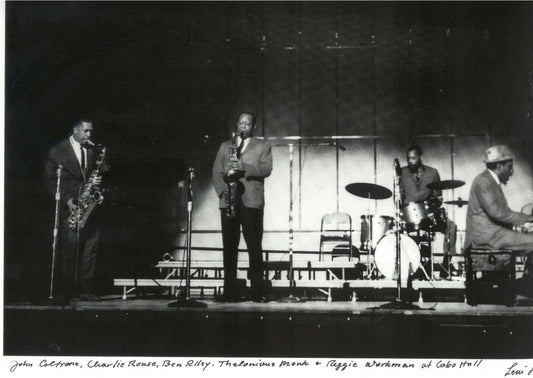 John Coltrane photo Leni Sinclair
