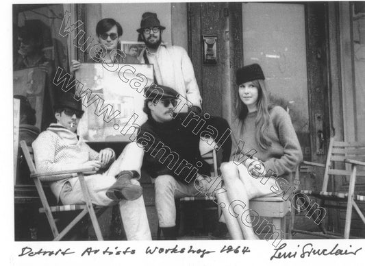 Detroit Artists Workshop Leni Sinclair greeting card