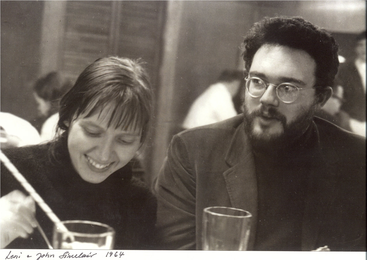 leni sinclair & john sinclair 1964 photo