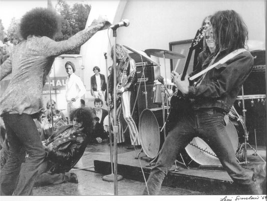 MC5 at West Park in Ann Arbor Michigan 5X7"