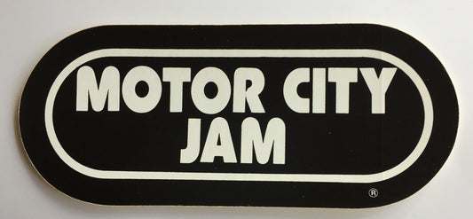 Motor City Jam Wrif original vintage sticker