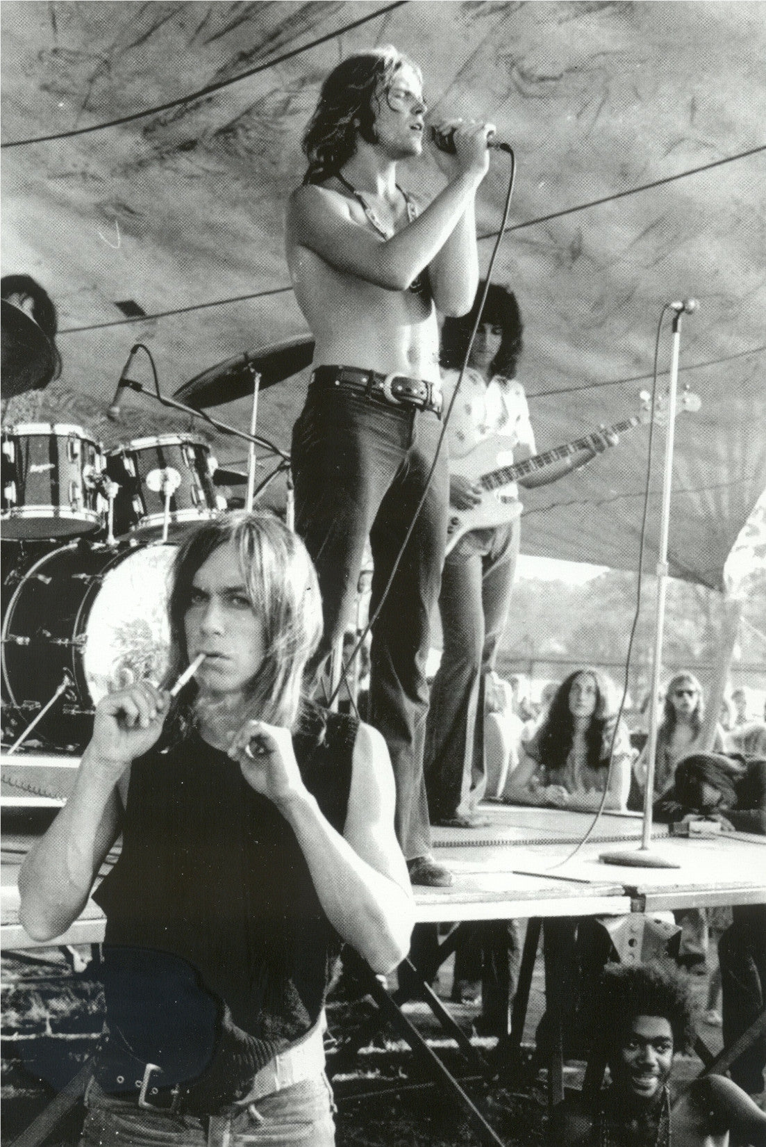 iggy pop SRC leni sinclair photo  www.lostinsounddetroit.com