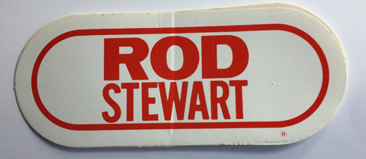 Rod Stewart Vintage WRIF sticker