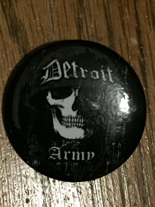 Detroit Skull 1.5" pinback