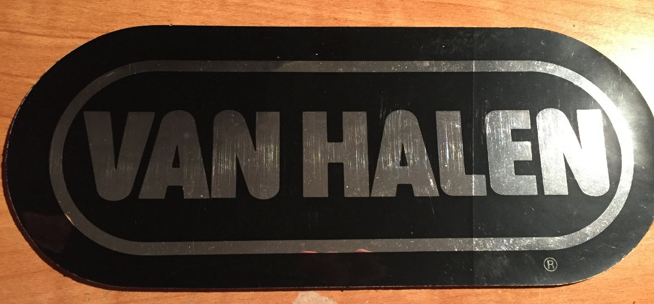 van halen original bumper sticker