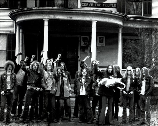 White Panthers Hill Street House Ann Arbor Leni Sinclair photo   wwww.lostinsounddetroit.com