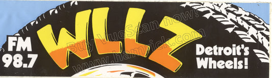 WLLZ bumper sticker